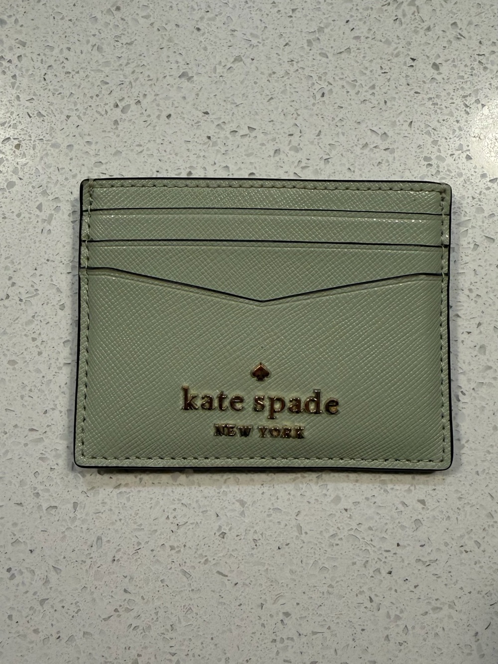 kate spade Sage Green Card Case